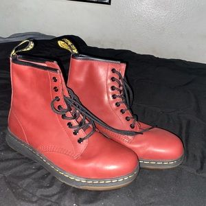 red doc martens